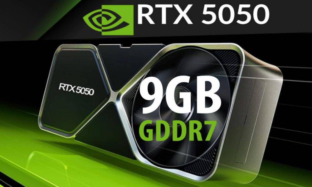 GeForce RTX 5050 ile 9 GB'lık Yeni Grafik Kartı Geliyor